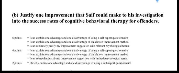 Saif investigated the success rates of cognitive
