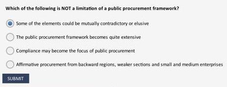 In which stage of the procurement process is