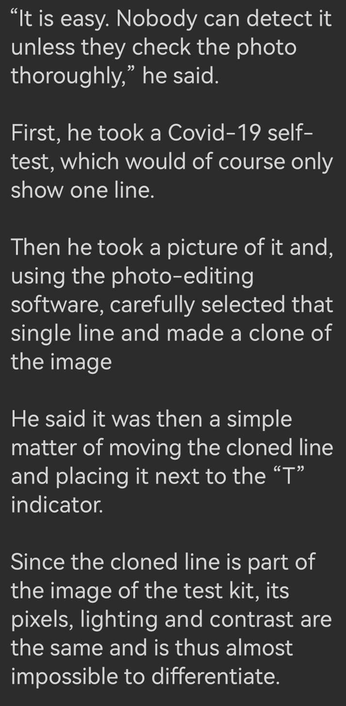 Question Task GEORGE TOWN: Desperate for paid