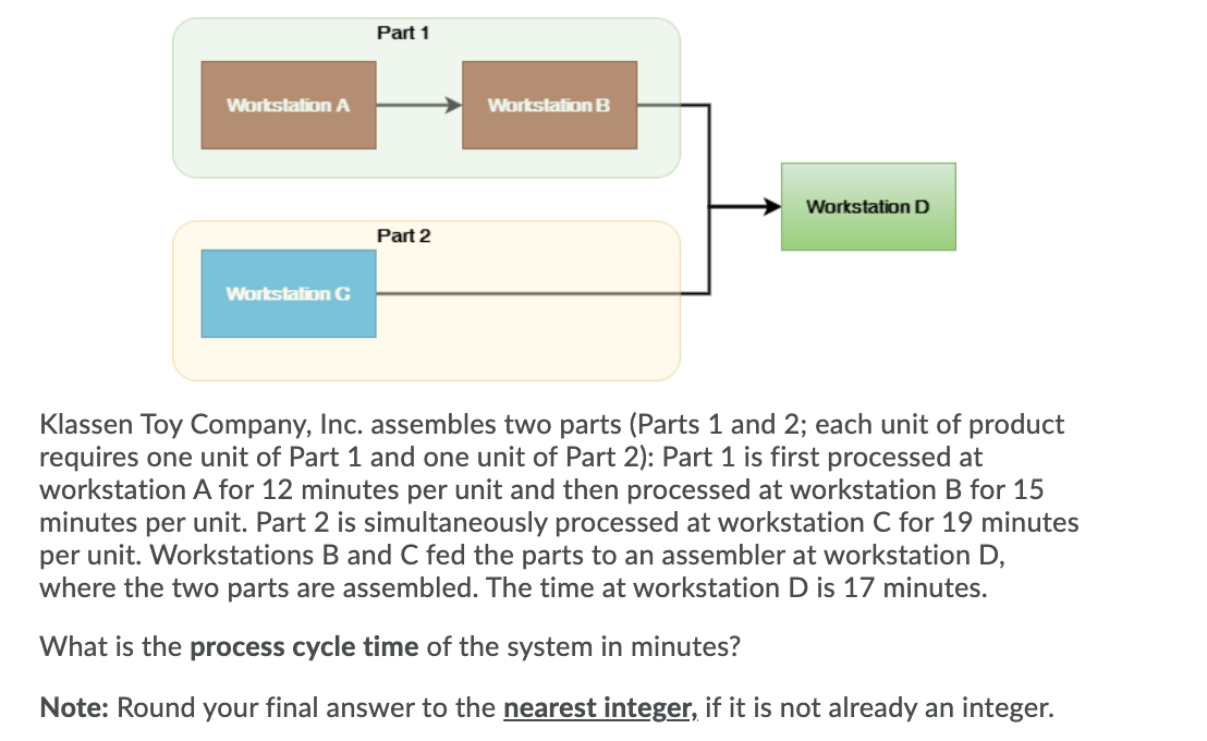 Part 1 Workstation A Workstation B Workstation D