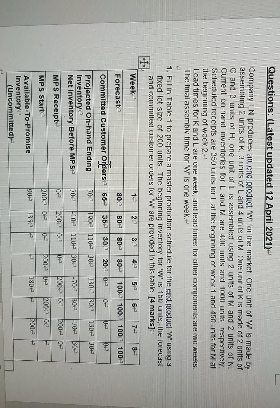 answer question 4 please Questions: (Latest