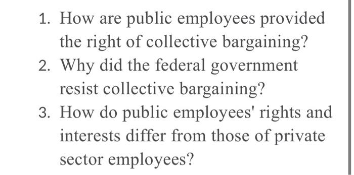 Answer Question 1 and 3 please :) 1. How are