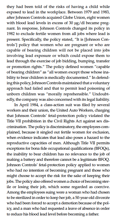 Based on Case, do you believe that Johnson