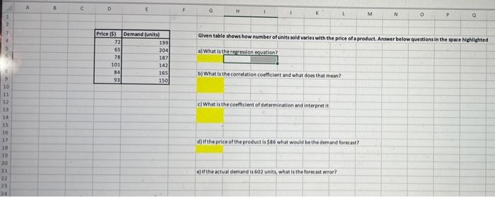 please show excel formulas used 2 10 11 12 13 14