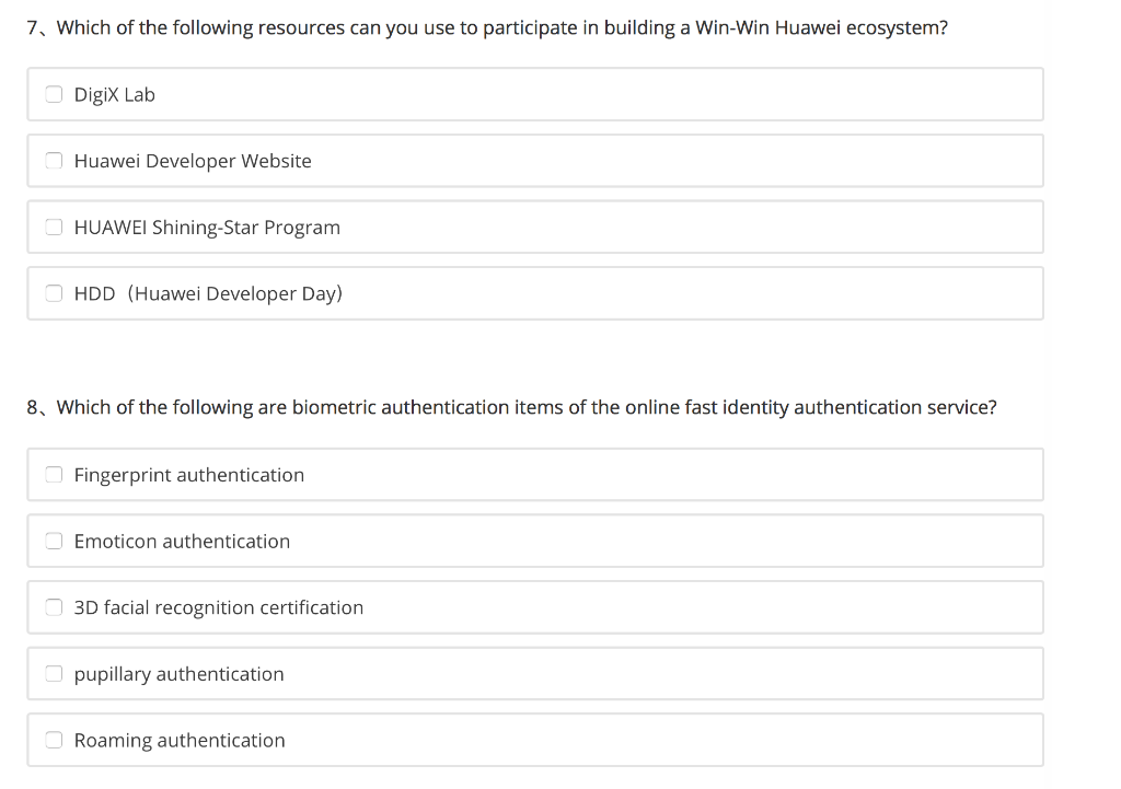 MULTIPLE ANSWER QUESTIONS MORE THAN TWO ANSWERS