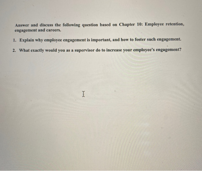 Answer and discuss the following question based