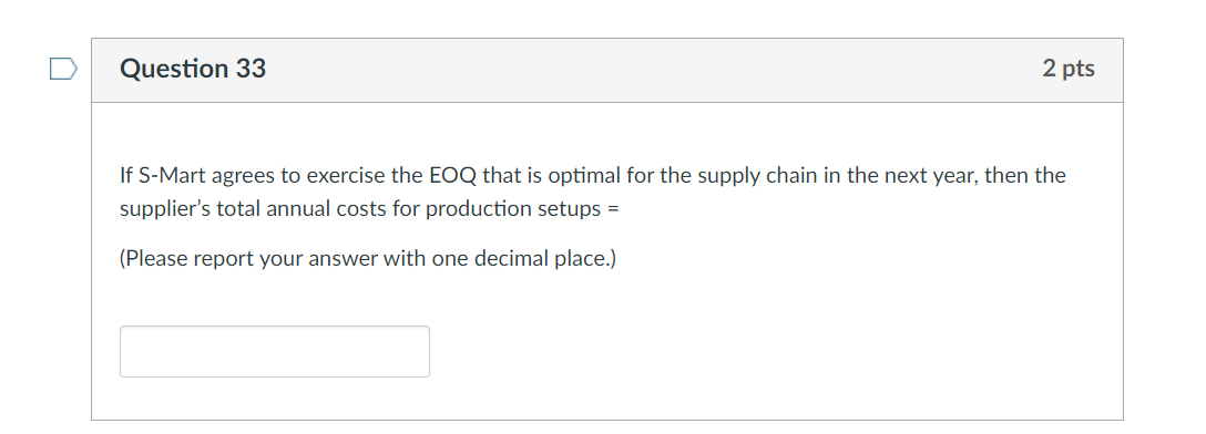 Problem Statement (Supply Chain Coordination,