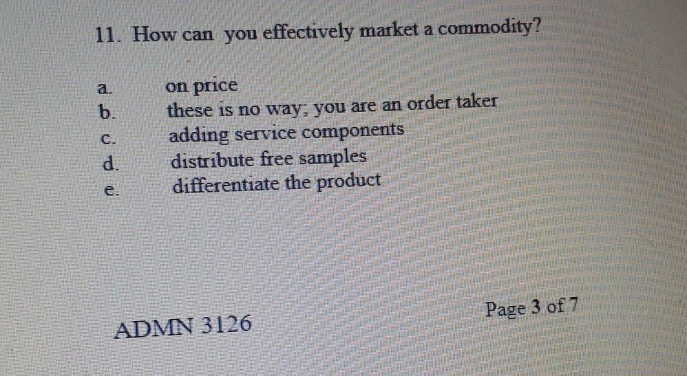 16 20 11. How can you effectively market a