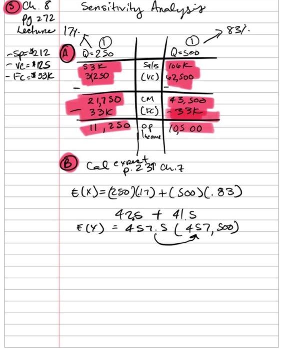 please she example and answer question seven by