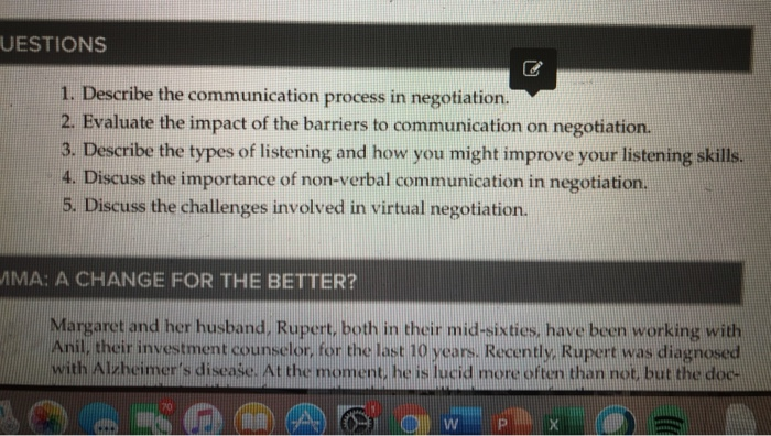 please answer all 4 UESTIONS 1. Describe the