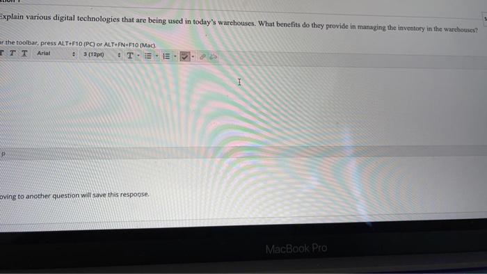 Explain various digital technologies that are
