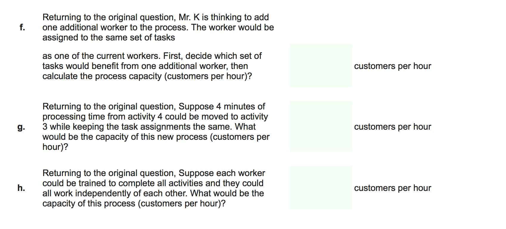 PA 4-4 (Algo) Mr. K's is a very popular hair