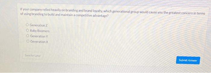 If your company relied heavily on branding and