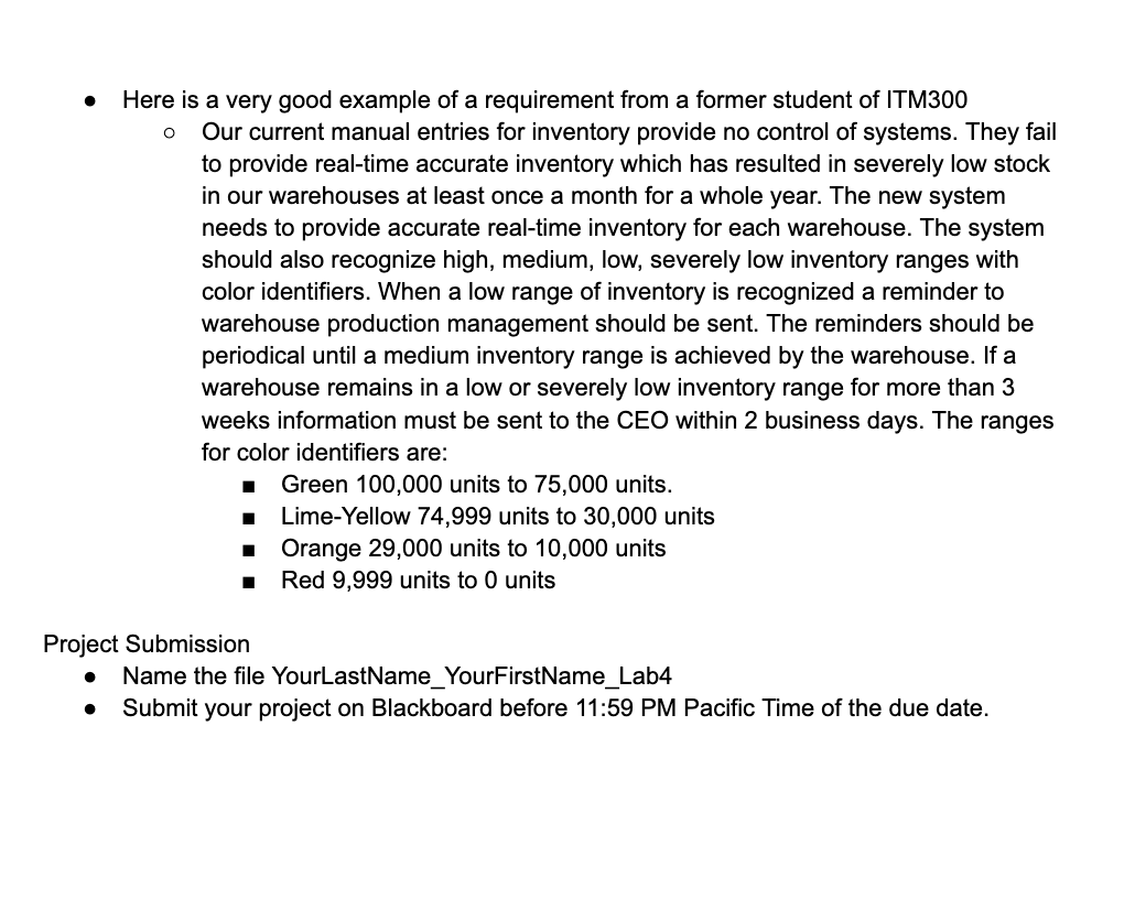 The purpose of this lab is to demonstrate your