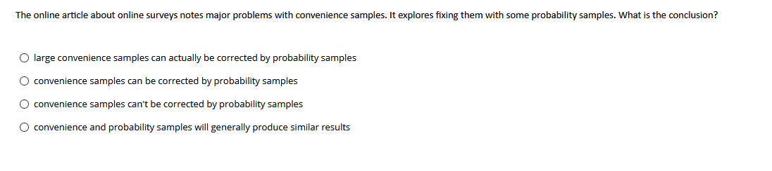 The online article about online surveys notes