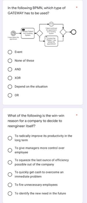 please answer all the question In the following