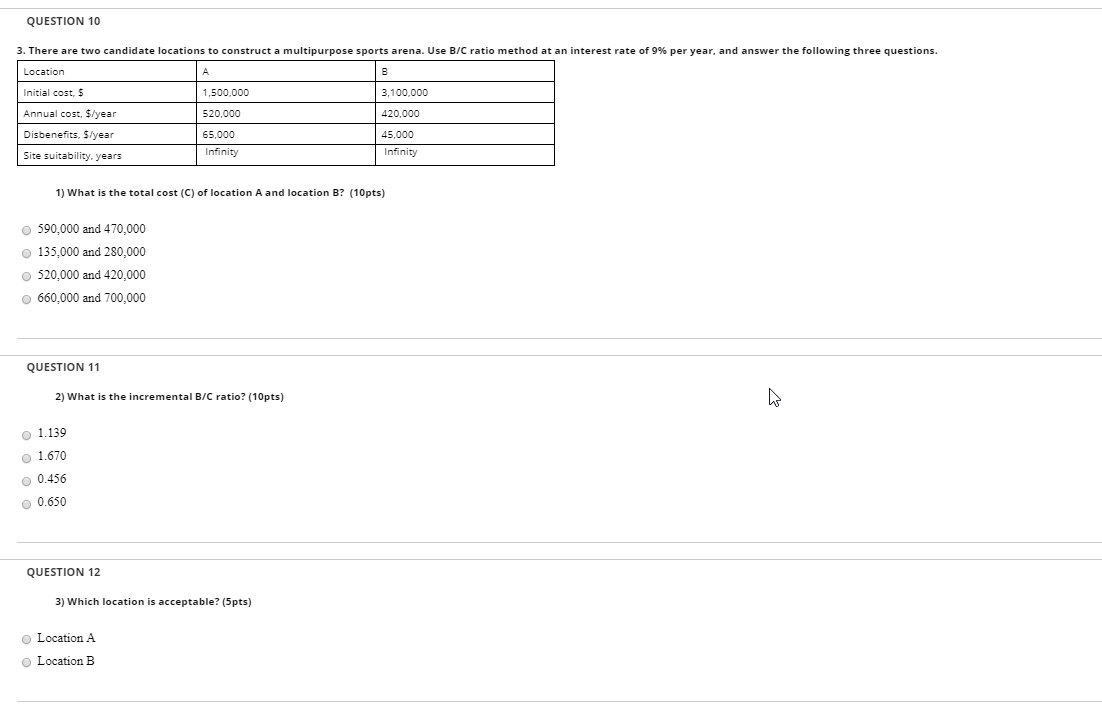How do I solve this by hand? QUESTION 10 3. There
