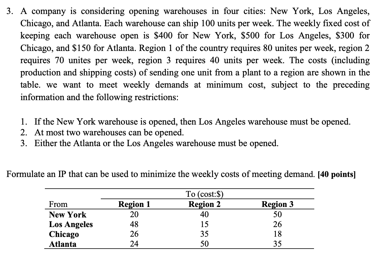 Integer Programming, Operations research , Excel