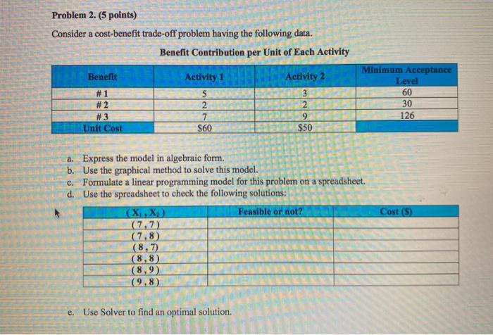 Supply Chain Modeling using Excel For this HW,