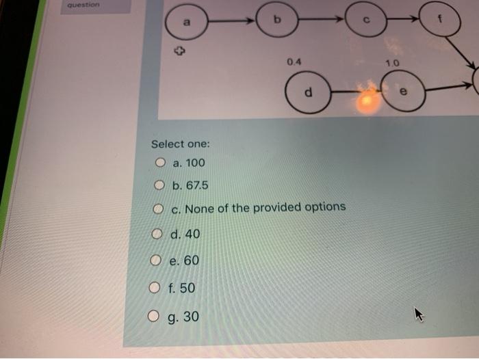 4 16. The following precedence network is used