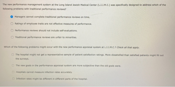CASE STUDY Performance Reviews by the Numbers