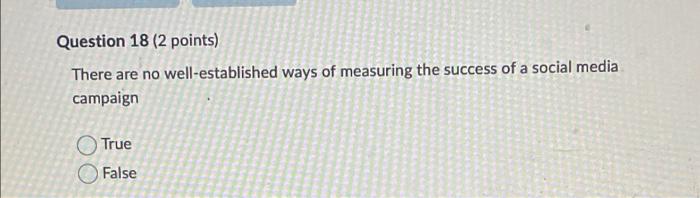 Question 14 (2 points) If a company's ORM