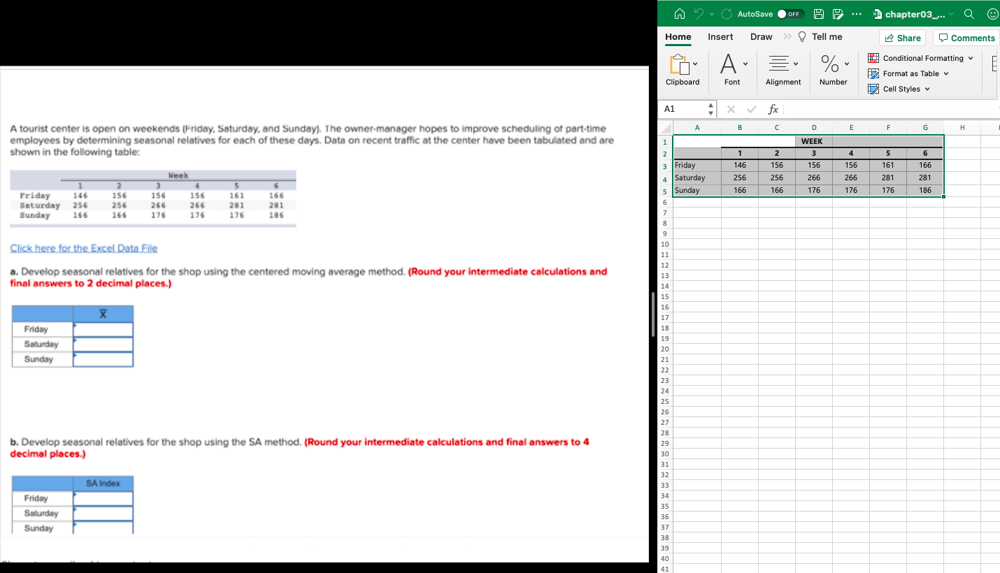 C AutoSave OFF chapter03_... Home Insert Draw >>