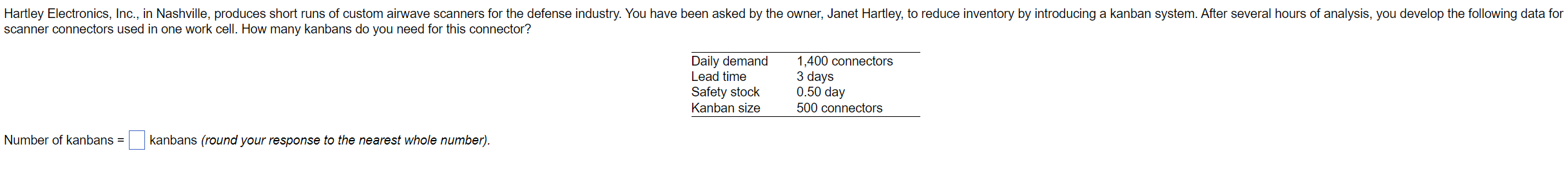 Hartley Electronics, Inc., in Nashville, produces