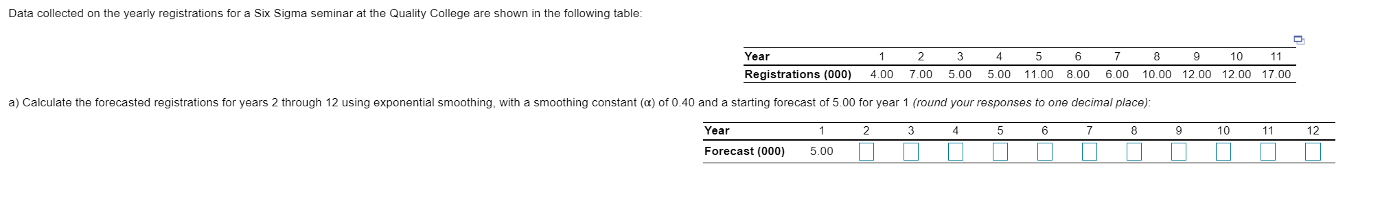 B) AND FIND THE MAD (mean absolute deviation)
