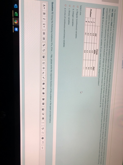 Question ) Assuming that each professor can reach
