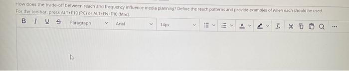 How does the trade-off between reach and