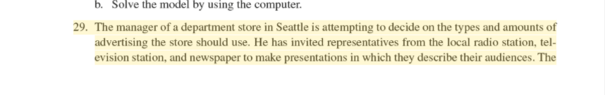 It is necessary for it to be solved on Excel. I