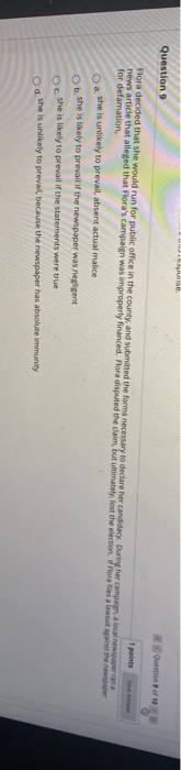 Business law practice questions Moving to another