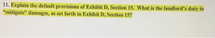 simplify answer please 11. Explain the default