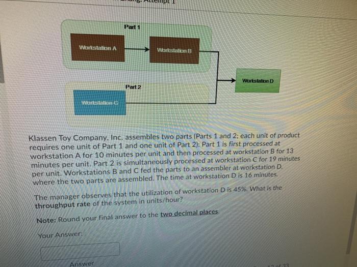 Part 1 Workstation A Workstations Wortstation