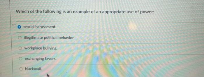 Decisions made so as to provide the greatest good