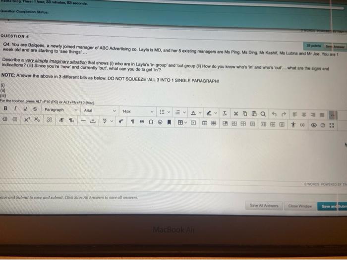 ning Timer 1 hour Minutes, conde Question Content