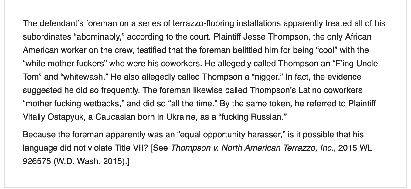 Please summarize the above case and answer the