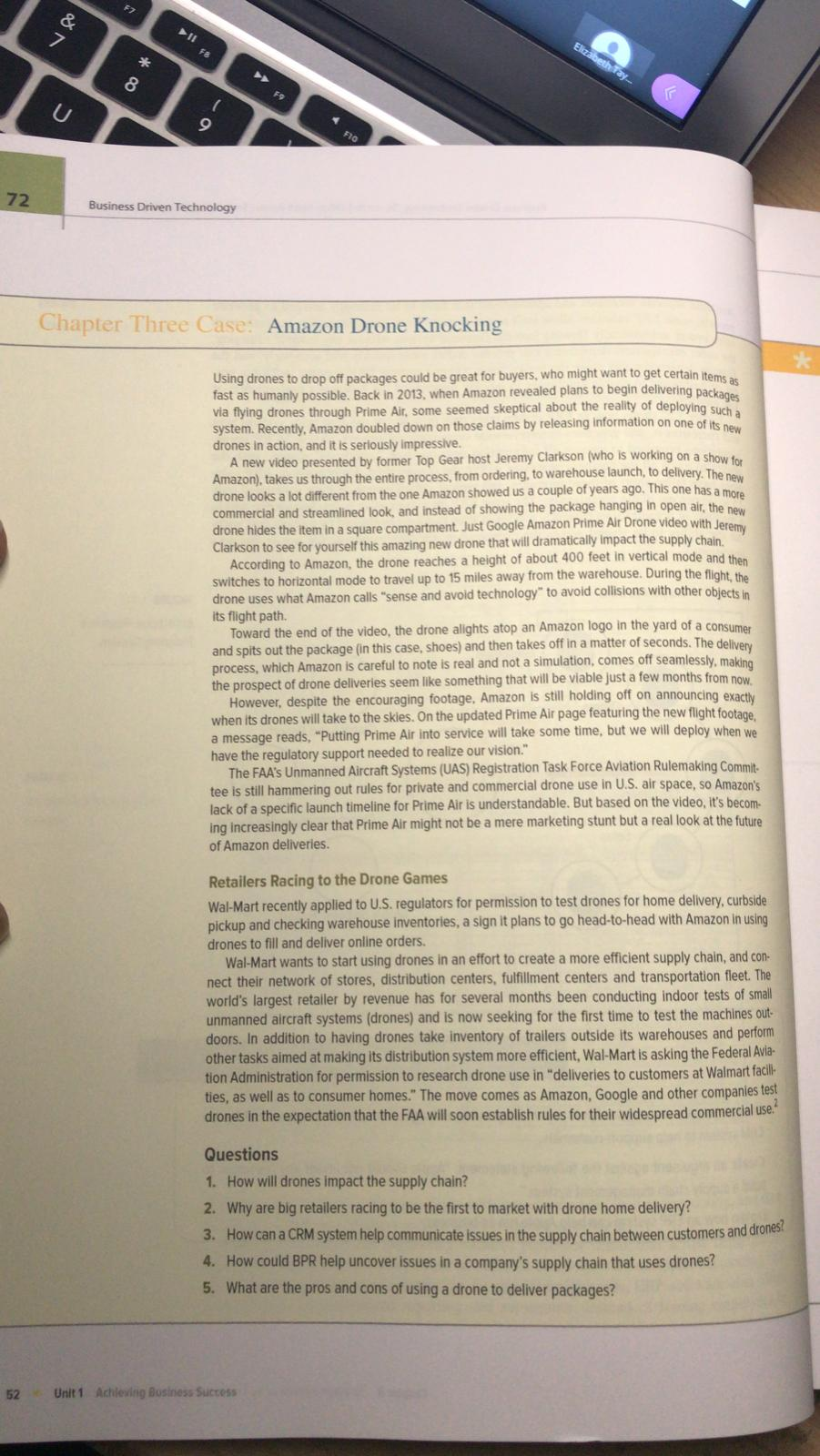 PLEASE ANSWER QUESTION FIVE WITH 450 WORDS F7 & >