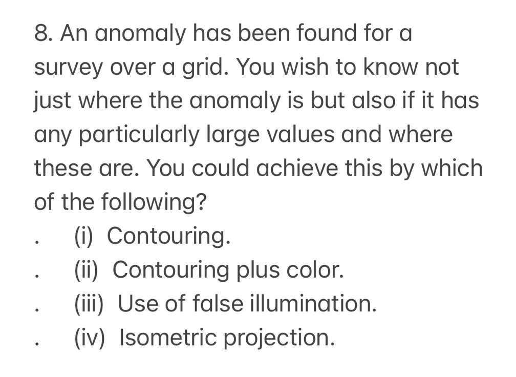 Could you please answer with explanation. 8. An