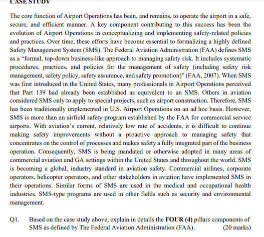 SUBJECT NAME: AIRPORT MANAGEMENT I NEED LONG