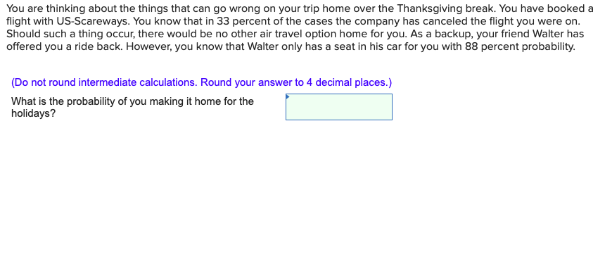 You are thinking about the things that can go