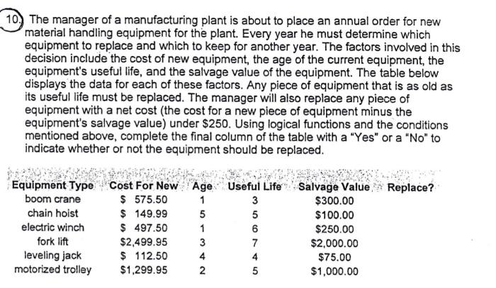 Please send the solution in excel file 10. The
