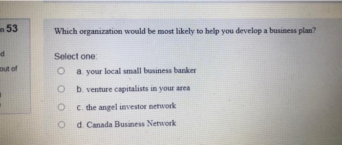 n 53 Which organization would be most likely to