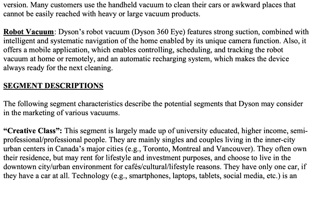 THE COMPANY Dyson Ltd is a global British-based