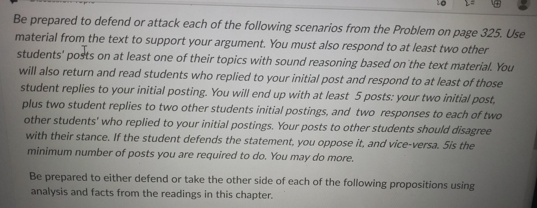 20 = Be prepared to defend or attack each of the