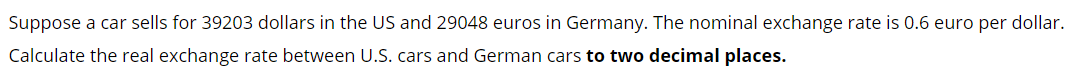 Suppose a car sells for 39203 dollars in the US