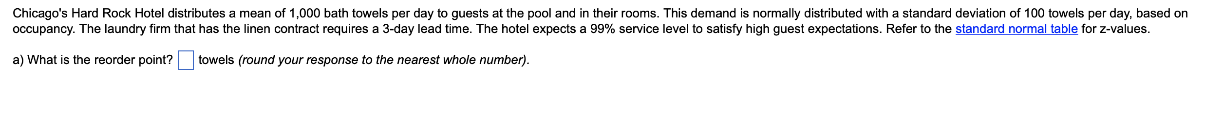 Chicago's Hard Rock Hotel distributes a mean of