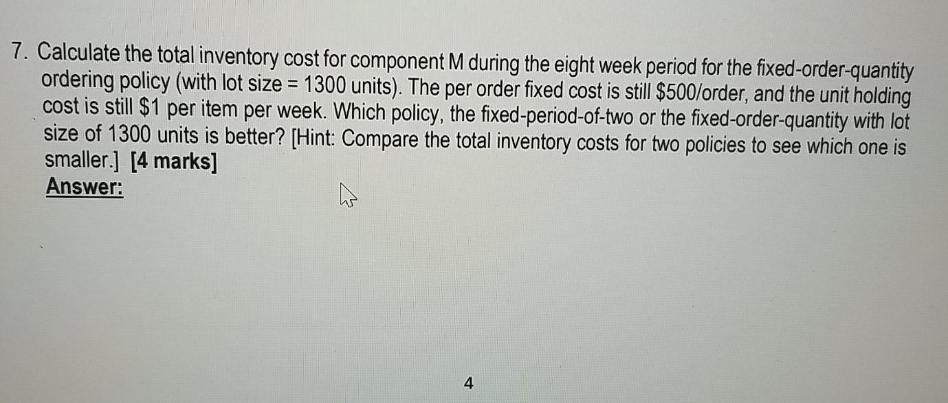 question 7please Questions: (Latest updated 12