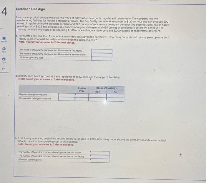 A consumer product company mokes two types of